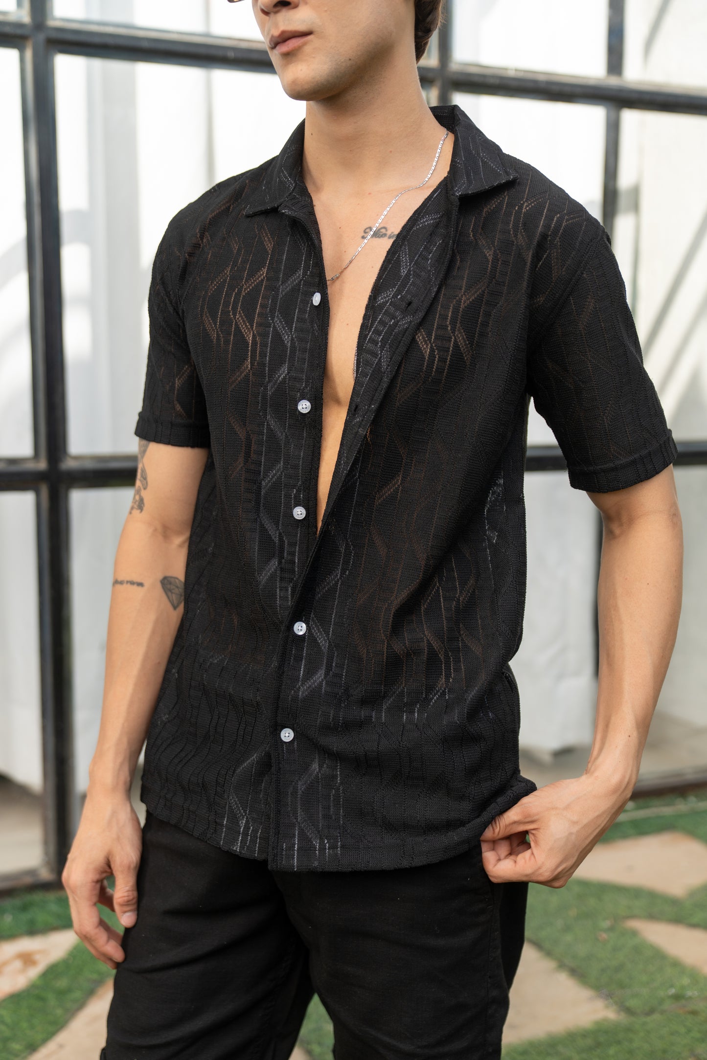 Nightwave Mesh Shirts
