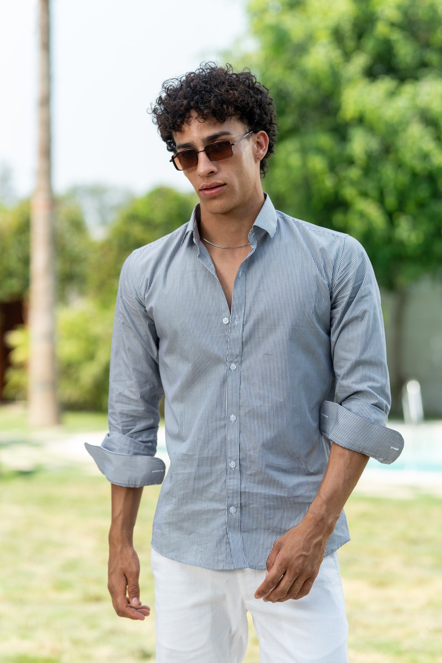 Loom Black Stripe Shirt