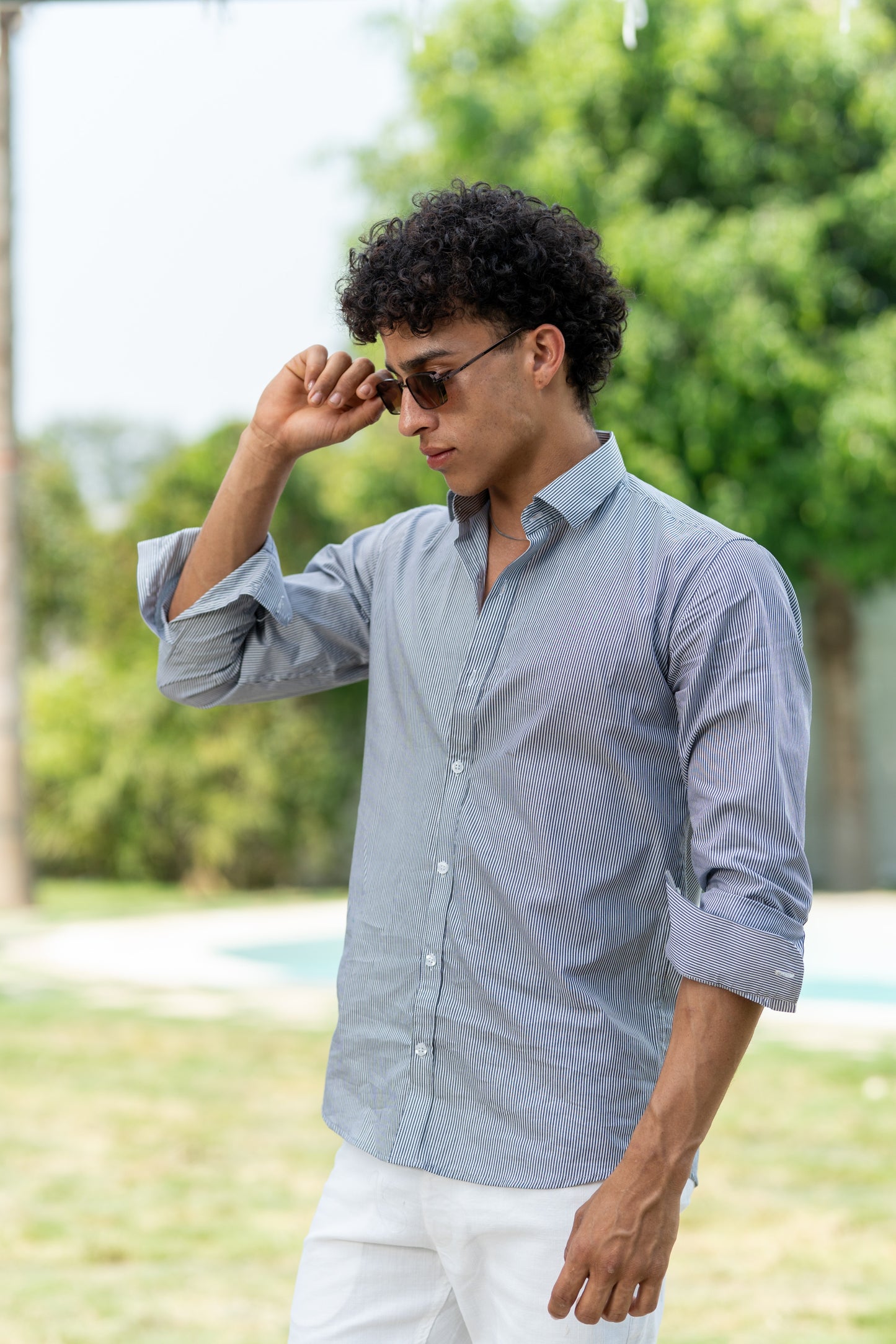 Loom Black Stripe Shirt
