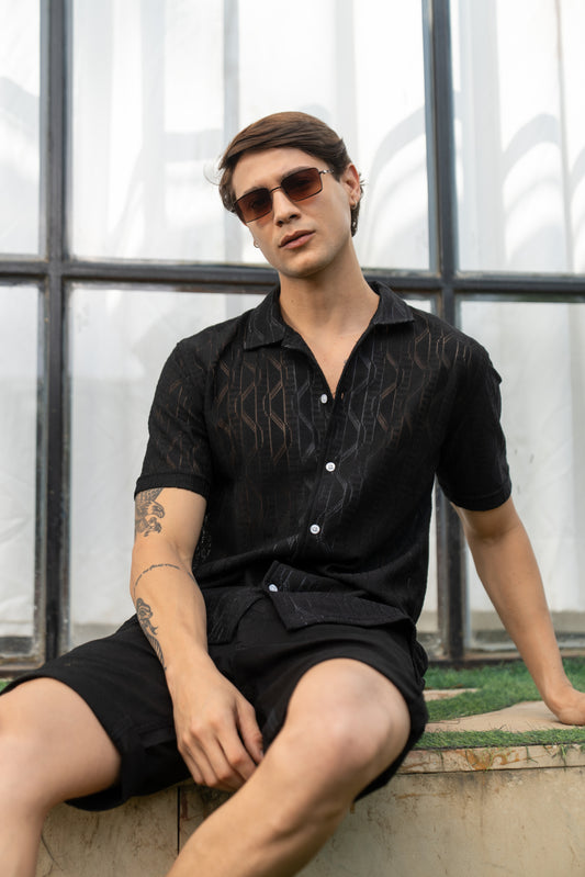 Nightwave Mesh Shirts