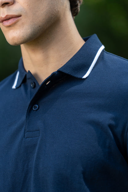 Loom Classic Polo T-Shirt – Blue